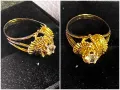 Златен пръстен циркон zlaten prasten gold 585 14 карата, снимка 11