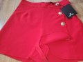 Нов червен пола панталон, снимка 3