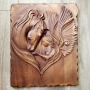 Релефно дървено пано , снимка 4