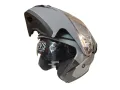 Каска за Мотор Сив лак Лукс Модуларна -979, снимка 5