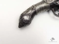 Автентичен османски сребърен кремъчен пищов, снимка 2