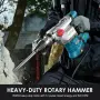 Перфоратор Къртач ENEACRO SDS-MAX 12 джаула, 1500W, 3 функции, антивибрационна дръжка, снимка 7