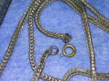 СТАРО ПОСРЕБРЕНО МЕДНО ЛАНЧЕ ВЕРИЖКА СИНДЖИРЧЕ КЮСТЕК РЕТРО ПЛЕТКА РЪЧНА ИЗРАБОТКА 43230, снимка 7