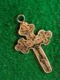 Стар ФИН АВТОРСКИ ФИЛИГРАНЕН СРЕБЪРЕН КРЪСТ СРЕБРО 925 с ИНИЦИАЛИТЕ на МАЙСТОРА - МВ или МБ 37472, снимка 5