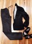 Елегантно вталено черно сако, снимка 4