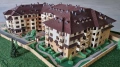 Apartment Complex Dream - Банско макет в мащаб 1:100 1:87, снимка 1