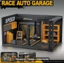 Сервиз гараж с осветление 1/24 мащаб , снимка 1