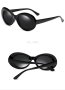 Дамски слънчеви очила в черно , снимка 6
