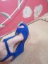 Сини обувки на платформа , снимка 2