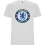 Нова мъжка тениска на футболния отбор Челси (CHELSEA) в бял цвят