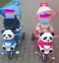 Детска триколка розова и синя, снимка 3