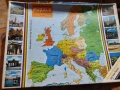 Пъзел "Map Europe” Ravensburger 1969г. 500 части, снимка 1