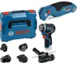 Акумулаторен безчетков винтоверт Bosch 12V GSR 12V-32 с приставка за перфоратор, снимка 1