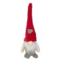 4214 Коледна фигура Гномче с шапка сърце, снимка 5
