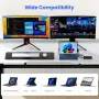 Microsoft Surface Dock - Троен дисплей (2 HDMI 4K + VGA), 12-в-1 докинг станция за Surface Pro, снимка 4