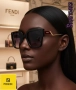 очила с калъф fendi , снимка 4