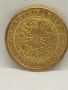 позлатена монета репродукция , снимка 2