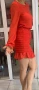 Рокля червена , снимка 5
