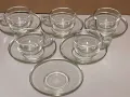 Стъклен сервиз с маркировка, снимка 1