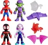 Комплект фигурки Marvel Spidey и супер приятели 4 части Спайди, снимка 1