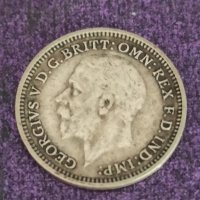 3 пенса 1932 година сребро Великобритания

, снимка 2 - Нумизматика и бонистика - 41544278