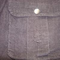 Черна риза - ситно кадифе, снимка 2 - Ризи - 36343443