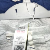 MARKS & SPENCER момчешко комплектче,ново,размер 12-18 месеца, снимка 8 - Комплекти за бебе - 40440835