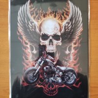 Motorcycles - Метална Табела, снимка 1 - Колекции - 40561824