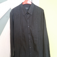 Мъжка черна риза размер М