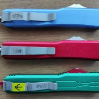 Автоматичен нож Microtech ultratech / 3 цвята , сребристо острие /, снимка 4 - Ножове - 44481941