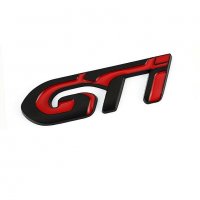 GTI емблема Black - Red, снимка 2 - Аксесоари и консумативи - 35723970