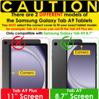 Калъф TECHGEAR Enduro за Samsung Galaxy Tab A9 8.7" (SM-X110 / SM-X115), снимка 2 - Таблети - 44652326