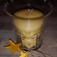 Ароматна свещ в кристална чаша, снимка 1 - Романтични подаръци - 42614629