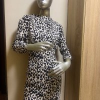 Дамска тигрова рокля на zara !, снимка 1 - Рокли - 42109581