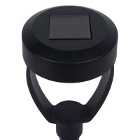 Соларен фенер, Черен, полумесец, с акумулаторна батерия, 27см, снимка 2 - Външни лампи - 35866287