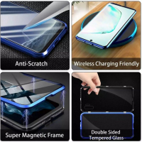 Samsung Galaxy A33 A23 A13 4G 5G / Двоен 360 градуса магнитен кейс калъф, снимка 9 - Калъфи, кейсове - 36450144