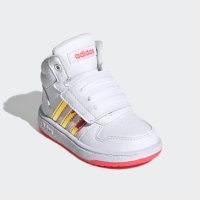 Детски кецове Adidas Hoops 2.0 Mid, снимка 2 - Детски маратонки - 44396227