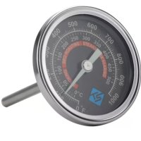  Термометър за грил, барбекю и камина от-20   до 550 градуса по целзий широкообхватен, снимка 2 - Барбекюта - 42377216