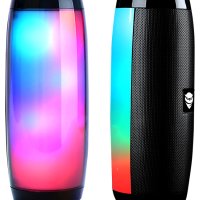 Блутут тонколона с RGB подсветка,AUX IN вход,USB,WAV, MP3, WMA, снимка 2 - Bluetooth тонколони - 40847286