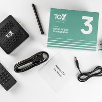 TOX3 TV Box - Новата ревизия! 4GB/32GB, Amlogic S905X4, 1Gbit - Ugoos TOX 3 ТВ Бокс, снимка 2 - Плейъри, домашно кино, прожектори - 39984372