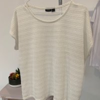 Дамска блуза от плетиво размер Л, снимка 3 - Тениски - 44275524