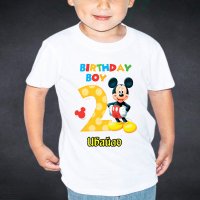 Детска тениска с щампа за всеки повод /рожден ден,имен ден, Коледа и др./, снимка 4 - Детски Блузи и туники - 33914152