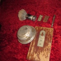 стар  бръснарски комплект , снимка 4 - Фризьорски принадлежности - 38619826