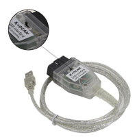Дагностичен кабел на БМВ без или със PIN switch с ключ BMW INPA K+DCAN, снимка 1 - Аксесоари и консумативи - 44746958