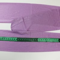 L нови лилави чорапи с ликра и черна плътна лента, снимка 8 - Бельо - 44340520