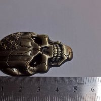 Емблема Skull 3D,американски стил, снимка 4 - Аксесоари и консумативи - 39832846