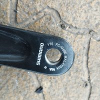 Курбел за велосипед колело със средно куха ос Shimano deore fc m 590, снимка 2 - Части за велосипеди - 40500012