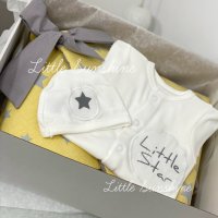 Комплект за изписване Little Star, 3 части, снимка 2 - Комплекти за бебе - 39510187