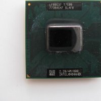 Процесор за лаптоп - Intel Core 2 Duo T7500 - 2.20GHz (Merom, 800MHz, 4MB Level-2 cache), снимка 1 - Части за лаптопи - 39228506