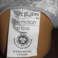 Blue motion M-Памучно бюстие/ бралет в сиво с флорални мотиви , снимка 6 - Бельо - 44458171